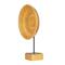 Gold Polystone Glam Sculpture, 20" x 13" x 6"